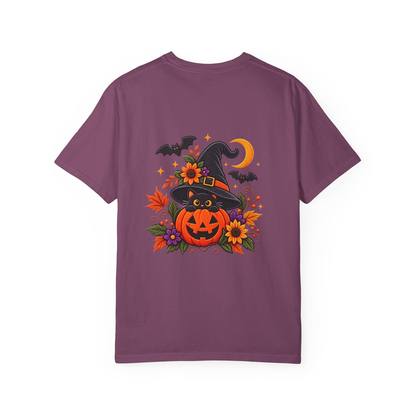 Halloween Boo Ghost T-Shirt — Cute Witch Hat Jack-O'-Lanterns Tee