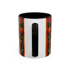 رنگ محبت — Rang Mohabbat Chai Mug | Urdu Poetry Truck Art Peacocks (11oz/15oz)