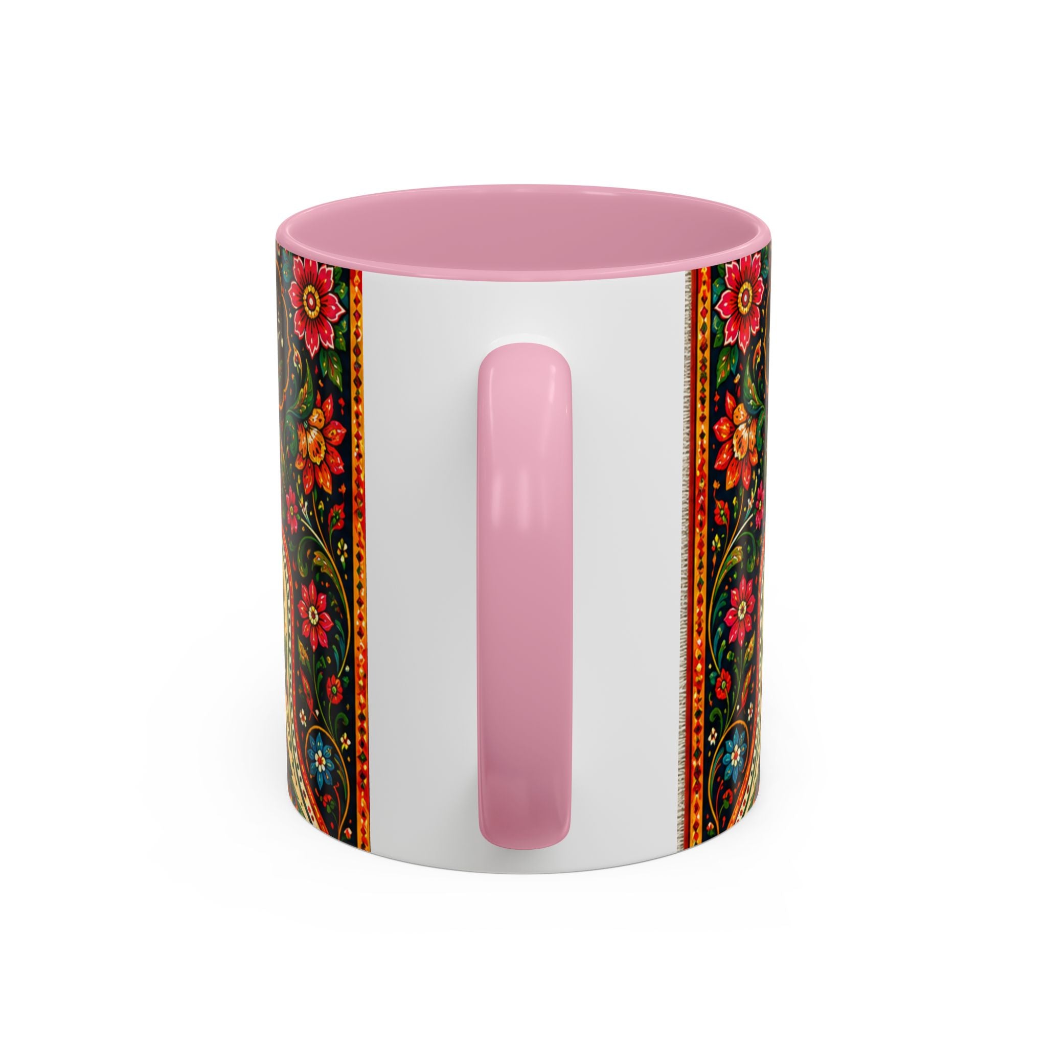 رنگ محبت — Rang Mohabbat Chai Mug | Urdu Poetry Truck Art Peacocks (11oz/15oz)