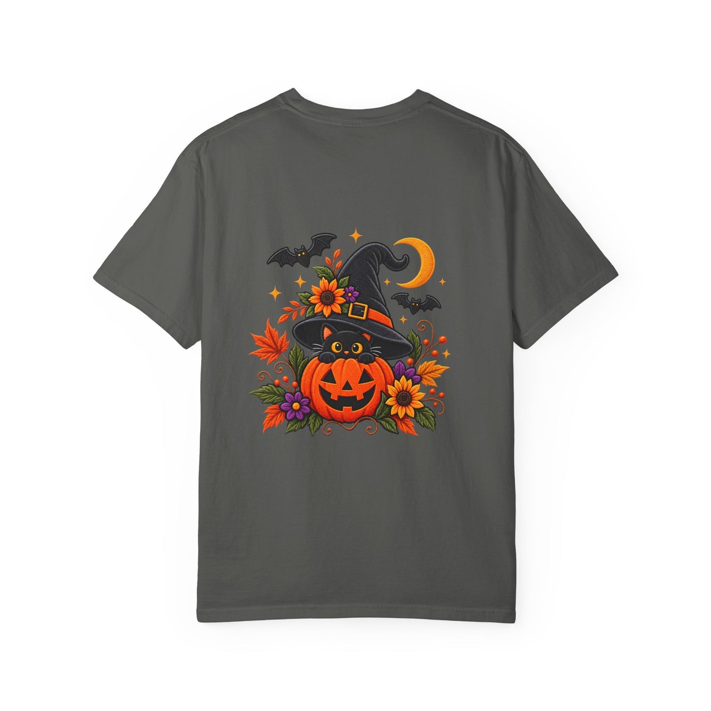 Halloween Boo Ghost T-Shirt — Cute Witch Hat Jack-O'-Lanterns Tee