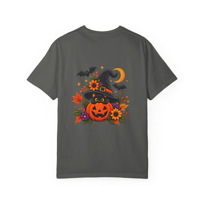 Halloween Boo Ghost T-Shirt — Cute Witch Hat Jack-O'-Lanterns Tee