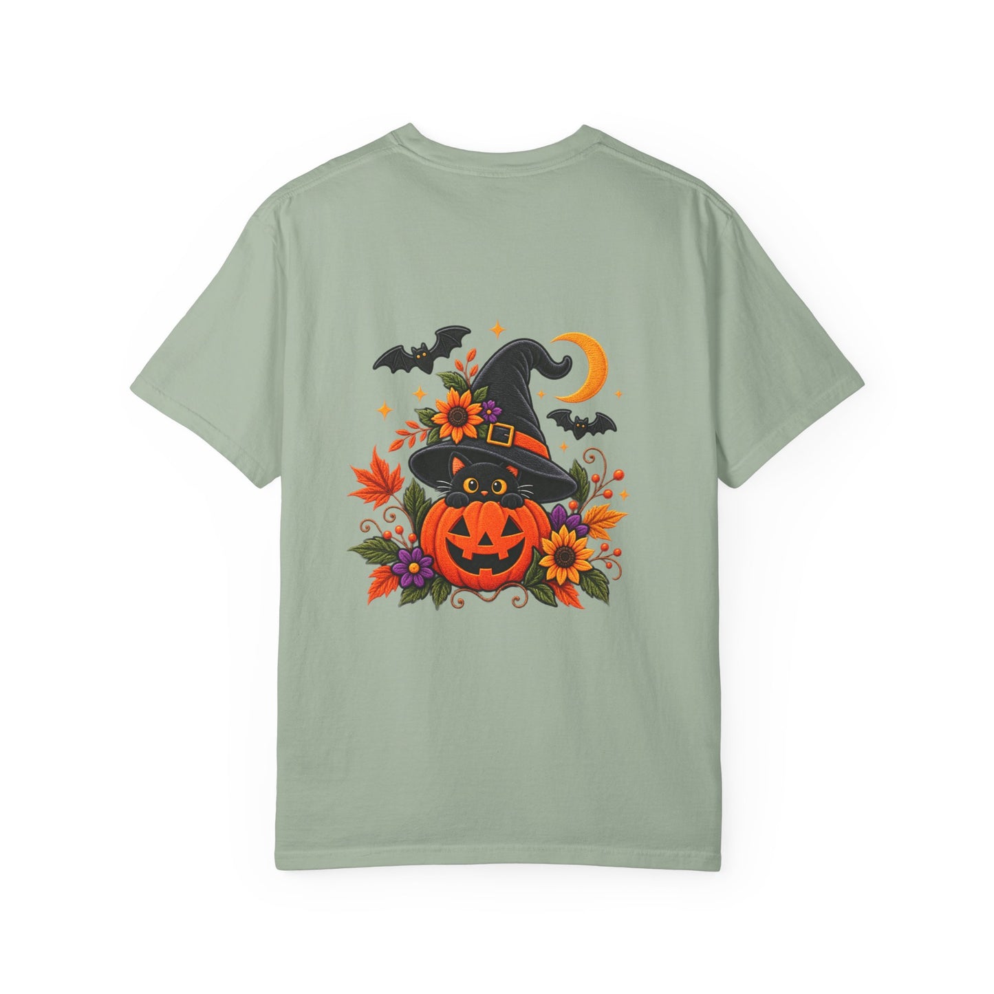 Halloween Boo Ghost T-Shirt — Cute Witch Hat Jack-O'-Lanterns Tee