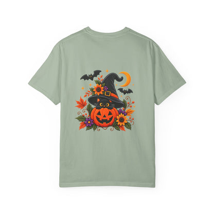 Halloween Boo Ghost T-Shirt — Cute Witch Hat Jack-O'-Lanterns Tee
