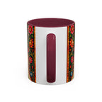 رنگ محبت — Rang Mohabbat Chai Mug | Urdu Poetry Truck Art Peacocks (11oz/15oz)