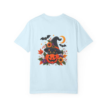 Halloween Boo Ghost T-Shirt — Cute Witch Hat Jack-O'-Lanterns Tee