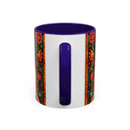 رنگ محبت — Rang Mohabbat Chai Mug | Urdu Poetry Truck Art Peacocks (11oz/15oz)