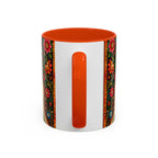 رنگ محبت — Rang Mohabbat Chai Mug | Urdu Poetry Truck Art Peacocks (11oz/15oz)