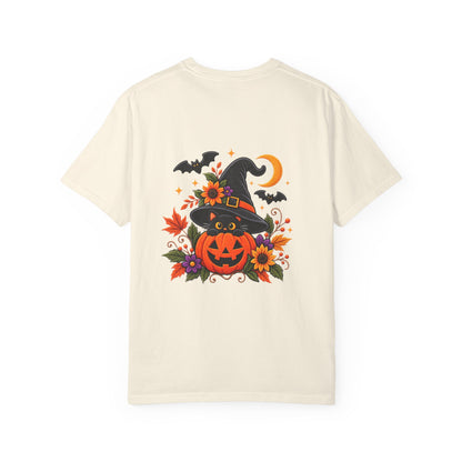 Halloween Boo Ghost T-Shirt — Cute Witch Hat Jack-O'-Lanterns Tee