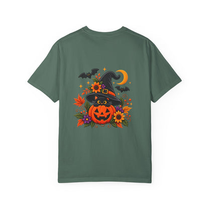 Halloween Boo Ghost T-Shirt — Cute Witch Hat Jack-O'-Lanterns Tee