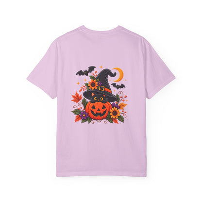 Halloween Boo Ghost T-Shirt — Cute Witch Hat Jack-O'-Lanterns Tee