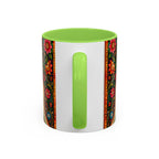 رنگ محبت — Rang Mohabbat Chai Mug | Urdu Poetry Truck Art Peacocks (11oz/15oz)