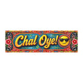 Car Magnet — 'Chal Oye!' Colorful Truck Art Bumper Sticker with Sunglasses Emoji
