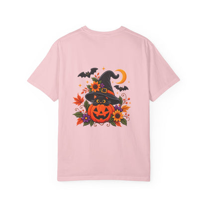 Halloween Boo Ghost T-Shirt — Cute Witch Hat Jack-O'-Lanterns Tee