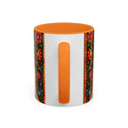 رنگ محبت — Rang Mohabbat Chai Mug | Urdu Poetry Truck Art Peacocks (11oz/15oz)